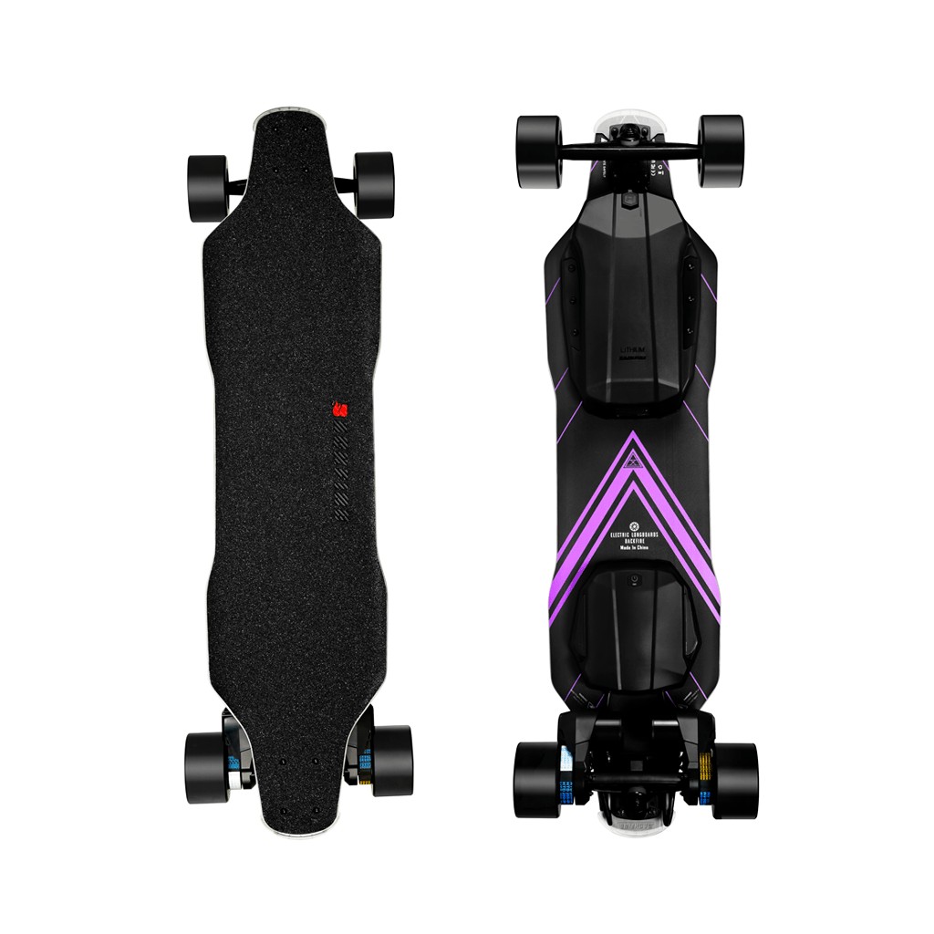 Backfire Zealot S3 — vista de cima e por baixo