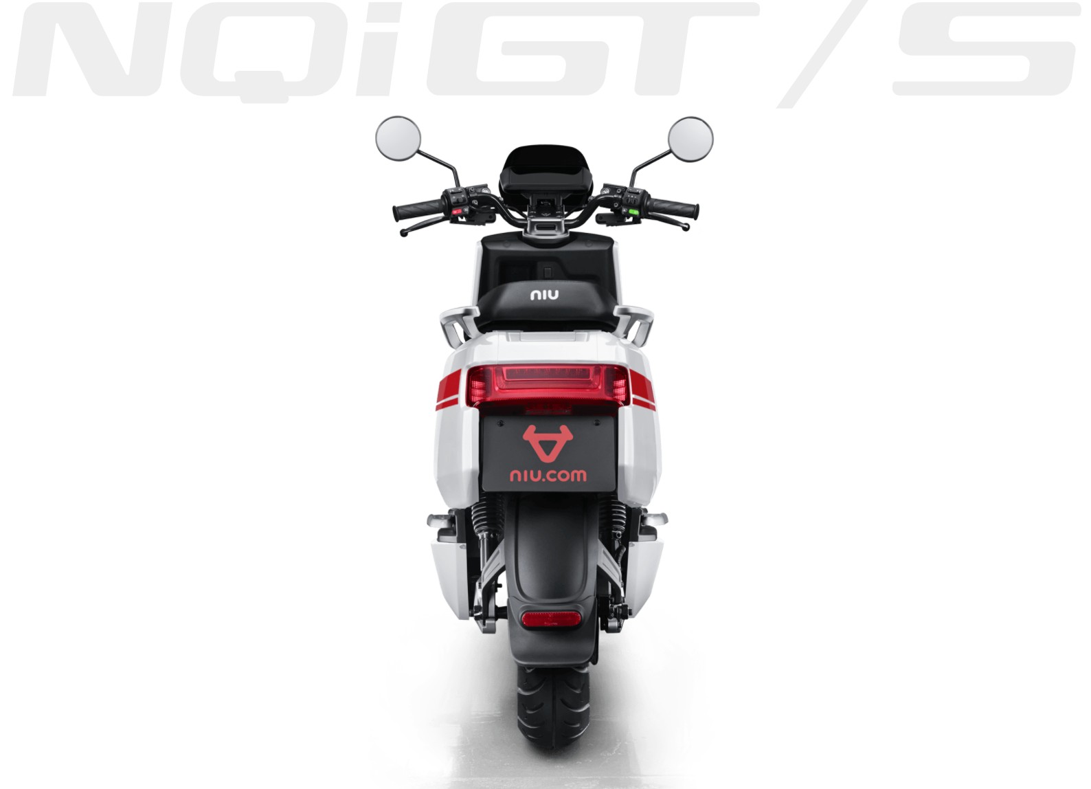 NIU NQi GTS 80 — vista traseira