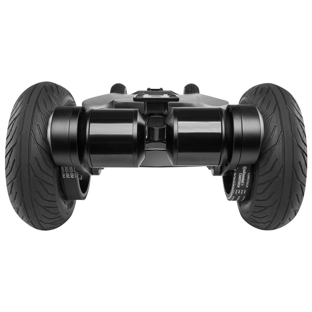 WowGo AT2 — pormenor dos motores duplos e rodas todo-o-terreno