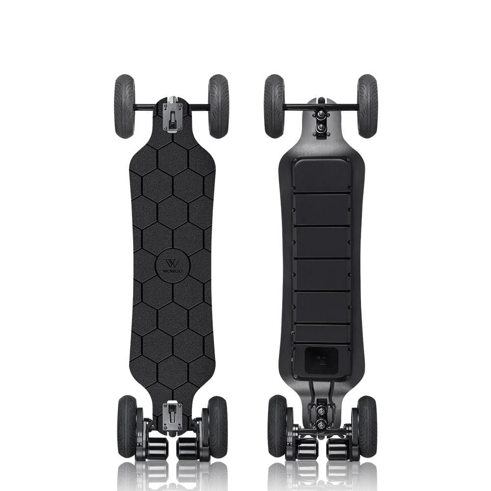 WowGo AT2 — vista de cima e por baixo